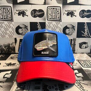 Authentic Goorin Bros Deep Blue Fury Shark "Rage" Hat (NWT)